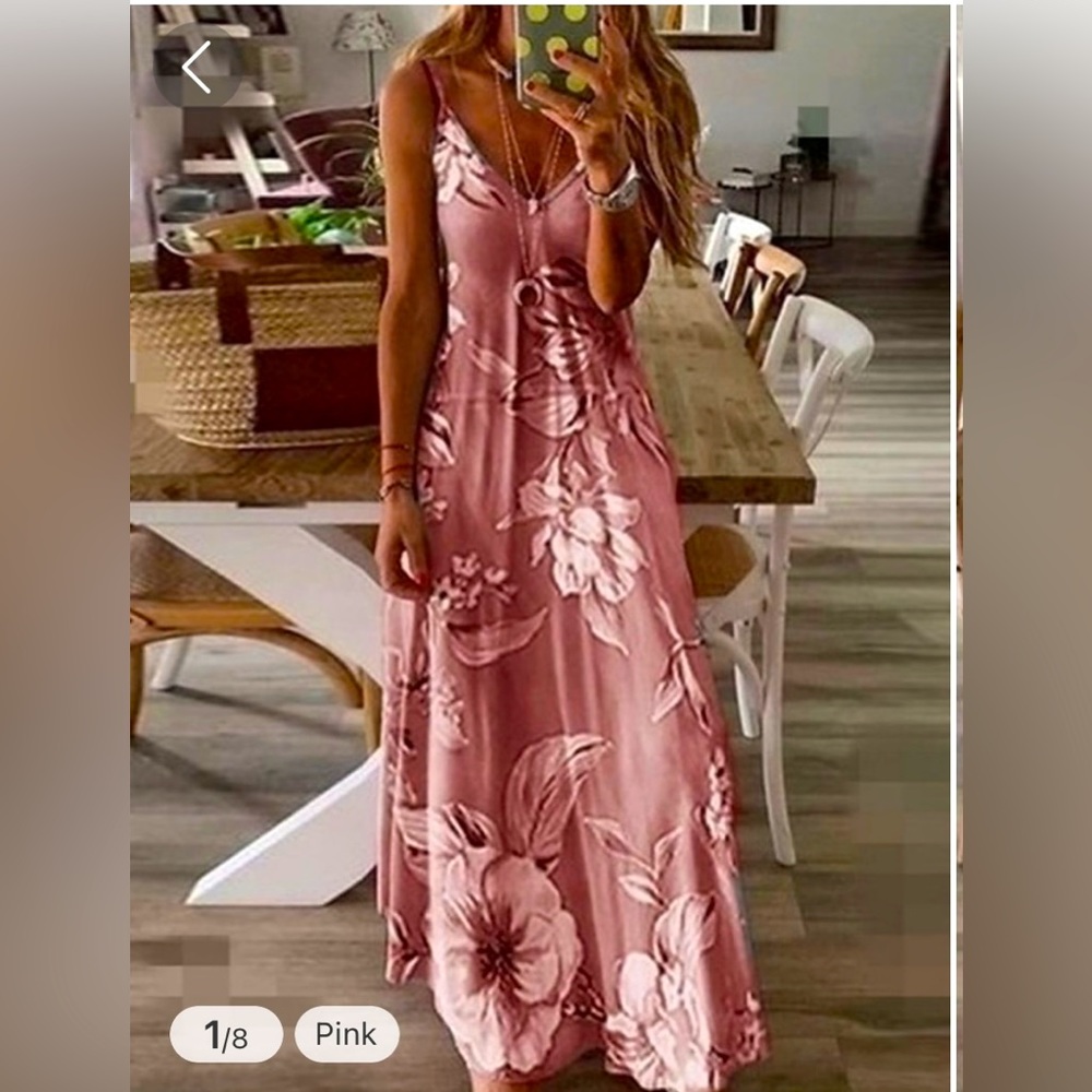 Women’s summer maxi A line dress